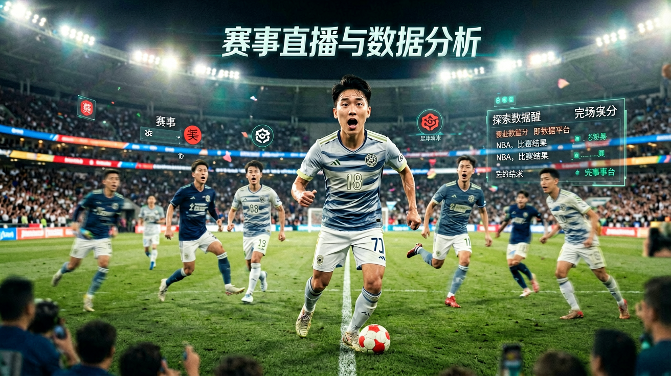 体球网赛事直播与数据分析界面